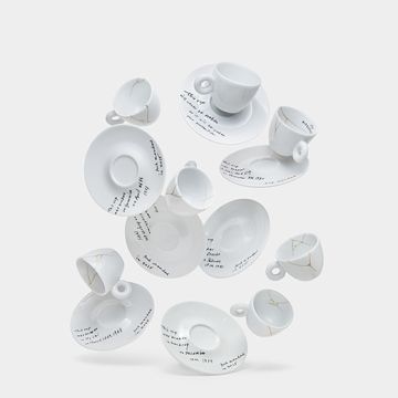 Yoko Ono Espresso Cups from Illy