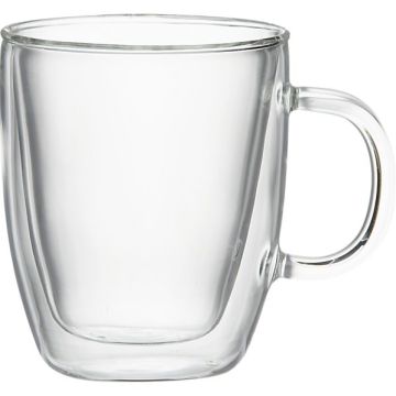 Bodum Bistro 10 oz. Double Wall Glass Mug