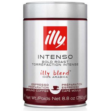 Illy Intenso Espresso - Fine Grind Dark Roast