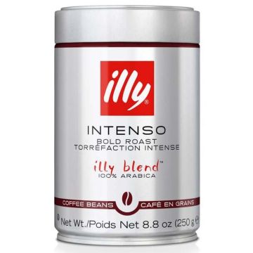 Illy Intenso Whole Bean Espresso Dark Roast - Case of 6