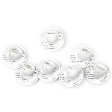 Yoko Ono Espresso Cups from Illy