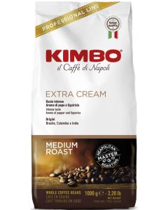Kimbo Extra Cream 1 Kilo Beans pack