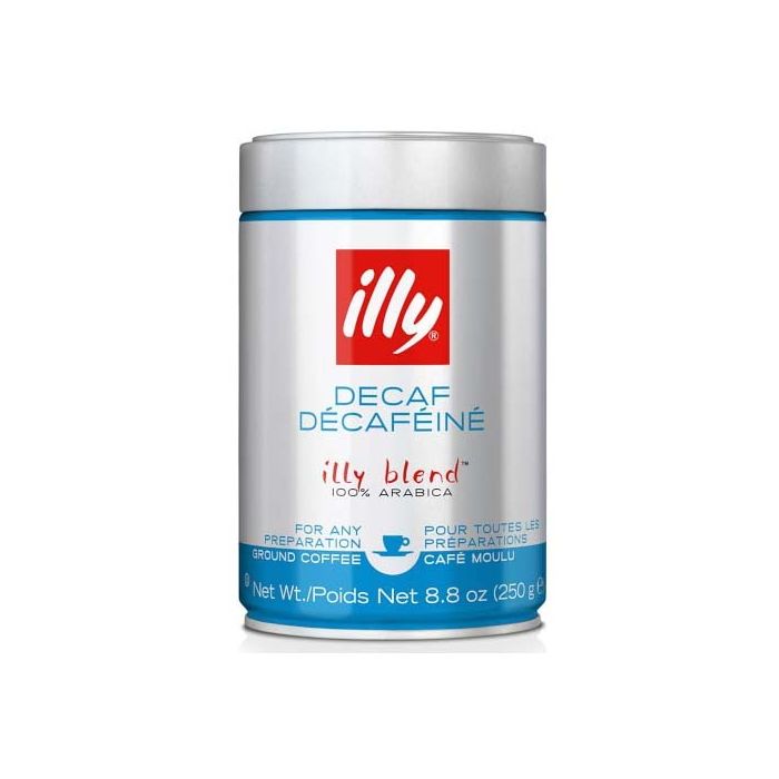 Fine Grind, illy decaf espresso coffee