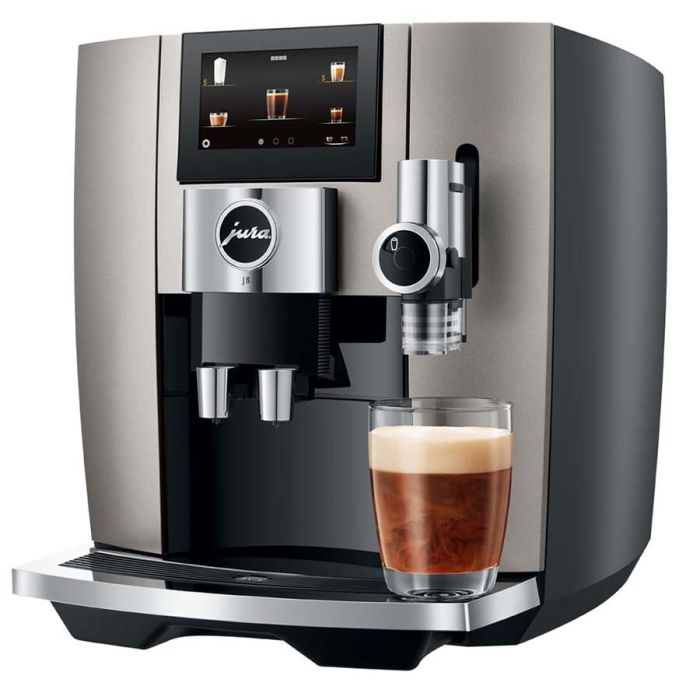 Refurbished JURA J8 Midnight Silver
