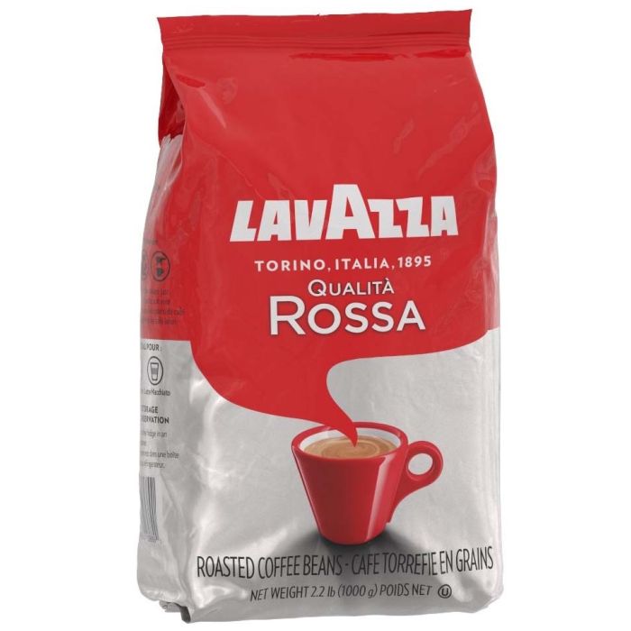 Lavazza Qualita Rossa 1 Kilo Beans bag