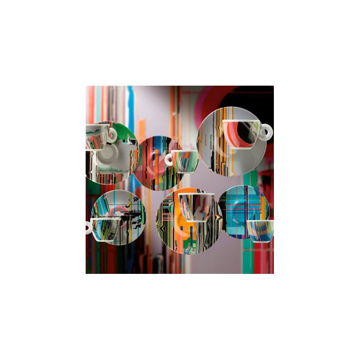 Set of 6 espresso cups by Liu Wei